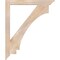 Ekena Millwork Imperial Traditional Smooth Bracket, Douglas Fir, 3 1/2"W x 38"D x 46"H BKT04X38X46IMP01SDF - alternate 2
